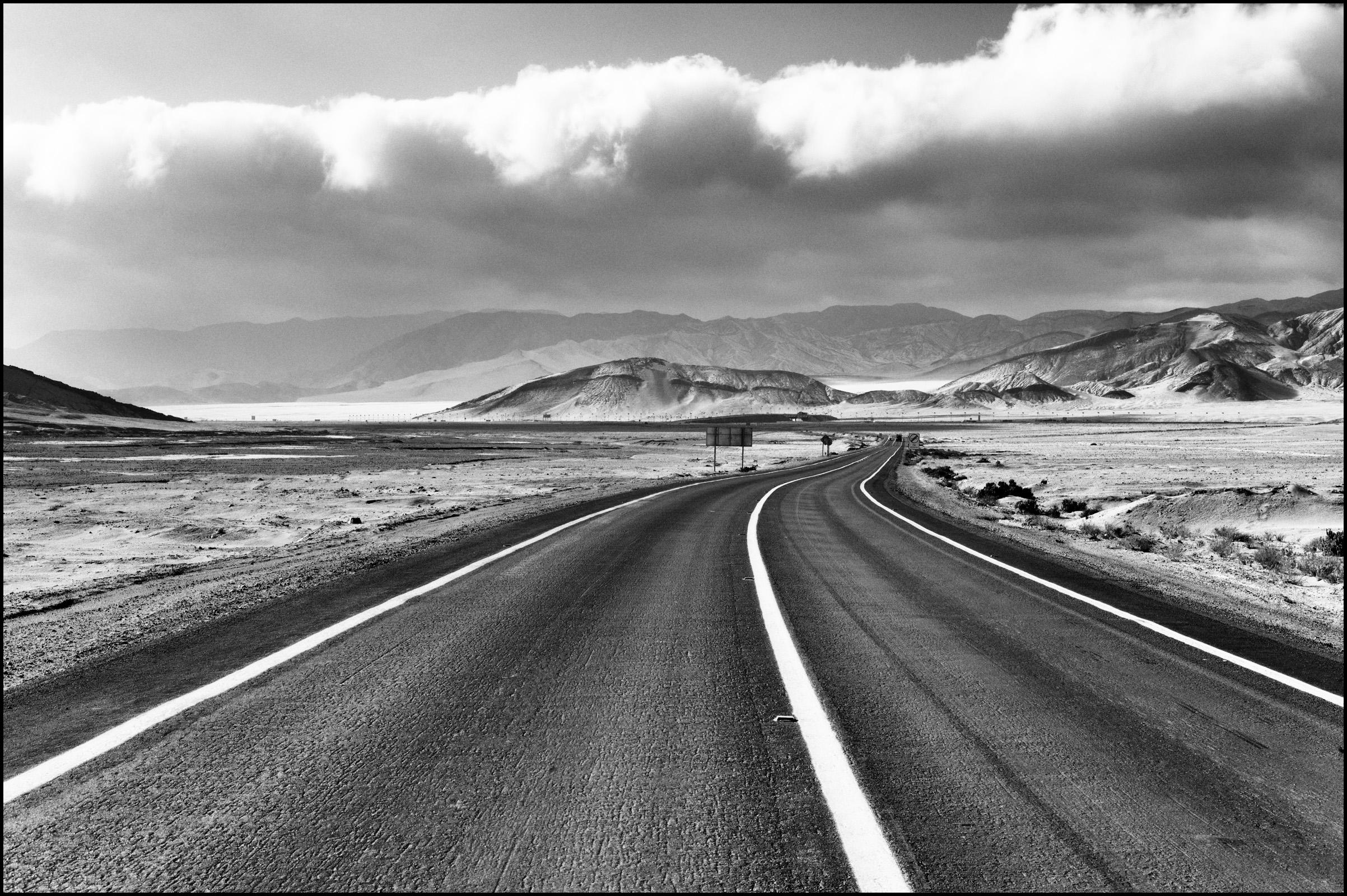 Route dans l'Infini